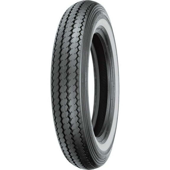 100/90-19 Shinko 240 Series Classic Whitewall Front Tire