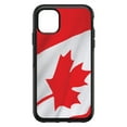thumbnail image 1 of DistinctInk Custom SKIN / DECAL compatible with OtterBox Symmetry for iPhone 11 Pro MAX (6.5" Screen) - Red White Canadian Flag Canada - Show Your Love of Canada, 1 of 5