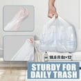 thumbnail image 4 of Bolsas de basura BENEVAL, 15 litros, 4 galones, 250 unidades, sin perfume, transparentes, 4 of 7