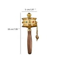 thumbnail image 5 of AOOOWER Tibetan Special Crafts Prayer Wheel Metal Hand Cranking Carvings Prayer Wheel Crafts Buddhist Gift, 5 of 11