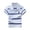 A, variant on Kids Boys Summer Clothes Striped Design Polo Shirt Toddler Baby Boy Cute Fashionable Top Age 1 to 15 Y