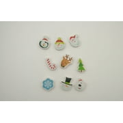 Holiday Time Novelty, Erasers, 9-Pack
