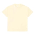thumbnail image 5 of LIIPEE Boys T Shirts Casual Summer Solid Color Crew Neck Short Sleeve Tshirt Kids Comfortable Everyday Tee Tops Fashion Breathable T-Shirts,5-6 Years, 5 of 5