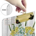 thumbnail image 3 of FMSHPON White Clipboard Hardboard Wood Nursing Clip Board and Pull for Standard A4 Letter 13x9 inches, 3 of 7