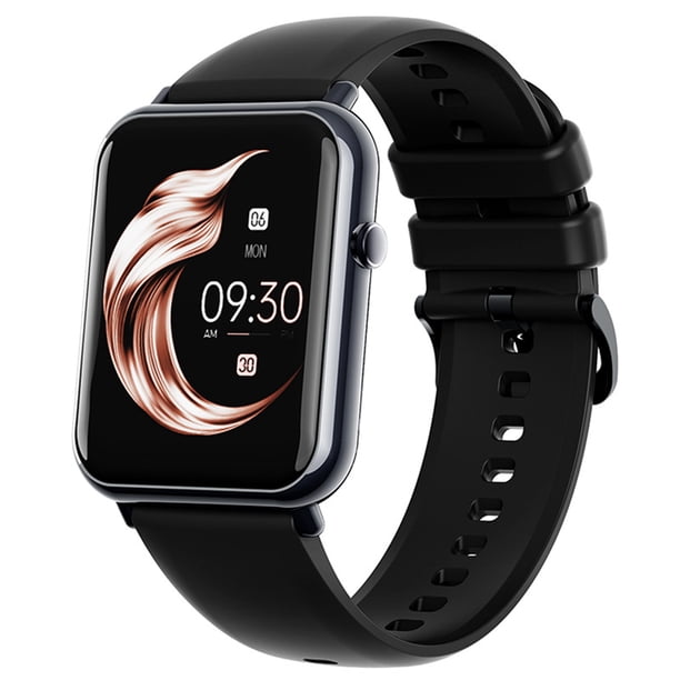 Reloj inteligente con pantalla de 1,69 pulgadas, oxímetro de presión arterial, frecuencia cardíaca y temperatura corporal para hombre