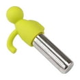 thumbnail image 1 of GUANGHONG Loose Tea Brewer Stainless Steel Tea Filter Tea Diffuser for Teapot Silicone Tea Strainer Cute Little Man Tea Lazy Tea Brewer Stopper, 1 of 5