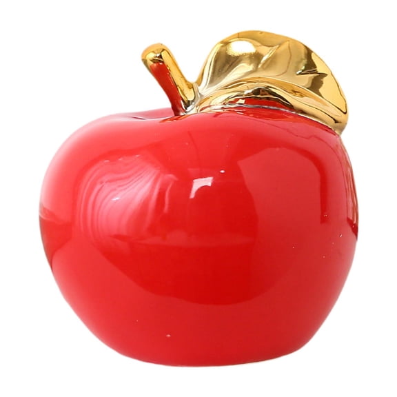 Apples Figurine Nordic Statue Collectible Ceramic Material Unique Gift for Wedding Birthday Party Entryway