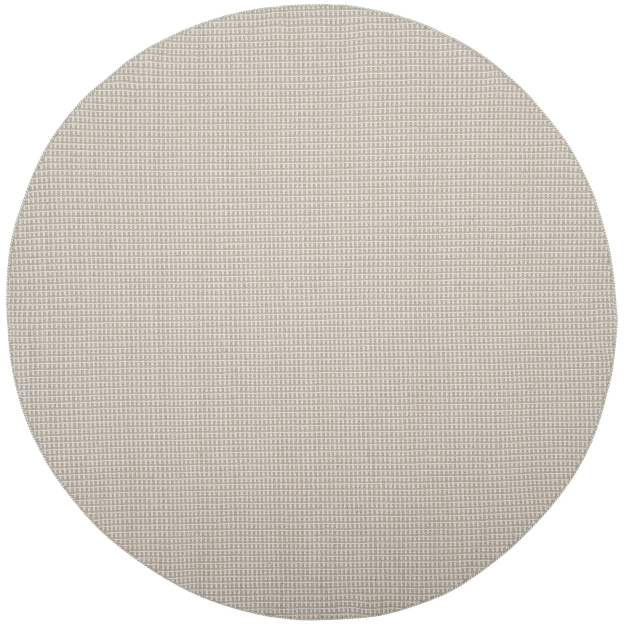 SAFAVIEH Montauk Patton Geometric Cotton Area Rug, Ivory/Green, 4' x 6'