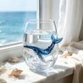 thumbnail image 5 of Artisanal Blue Ringed Octopus Glassware,3D Octopuses Stemless Wine Glasses,Handcrafted Marine Animal Bar Glass,Coastal Home Decor Gift for Sea Lovers, 5 of 6