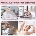 thumbnail image 5 of Sports Bras Training Bra Teen Girls Cotton Adjustable Straps Breathable Underwear, 5 of 5