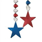 Beistle 2-Pack Foil Star Danglers, 30-Inch