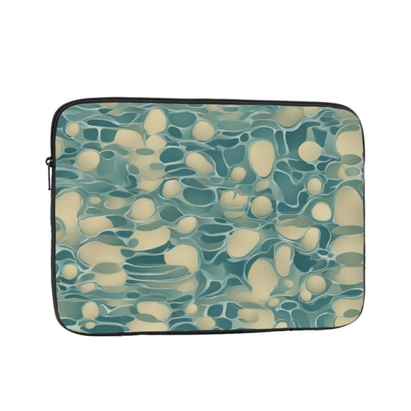 Water Pattern Laptop Sleeve Bag Compatible With MacBook Air / Pro iPad MateBook Tablet Surface HP Lenovo Dell ASUS Acer Laptop Computer Protective Size: 10 inch