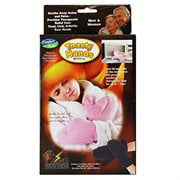 Comfort Pedic Toasty Hands Heated Mittens Pink Color 