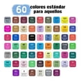 thumbnail image 4 of Marcadores Doble Punta Plumones Punta Iforu 60 Colores Iforu 60 piezas, 4 of 8