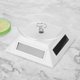 thumbnail image 3 of KEYREN Organizador Solar de la joyería Exhibidor Soporte de exhibición 360 Grados Giratorio Reloj Giratorio Teléfono(Blanco) Ecomeon  no, 3 of 6