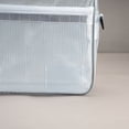 thumbnail image 6 of Work Bag for Mobile Carry, Anti-Static PVC Laptop Shoulder Bag with Front Zipper Pocket, Inner Organizers and Clear Checkered Finish, 6 of 9