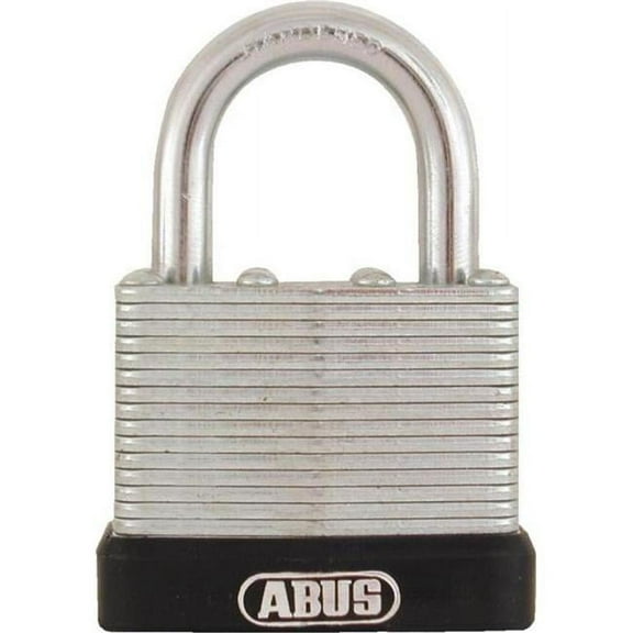 ABUS 45 by 40 C KD Eterna Laminated Steel Keyed Different Padlock Black Bumper