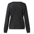 thumbnail image 7 of Women Tops O Neck Daily Fashion Sweatshirt Women's Basic Cotton Tee - Casual Short Sleeve Shirt, 7 of 7