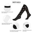 thumbnail image 5 of Lsque Western Cowboy Pattern Sport Compression Socks for Men & Women 15-20 mmHg Knee High Nurse Pregnant Running Medical and Travel Athletic, 5 of 6