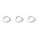 thumbnail image 3 of Inteprter Soporte de almacenamiento para cepillo de eléctrico, soporte para cepillo, cargador, Base de carga, accesorios de higiene bucal Blanco Explosión 3piezas Inteprter CBP069933, 3 of 6