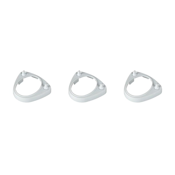 Kearding Soporte de almacenamiento de cepillo de eléctrico Soporte para cepillo de Base de carga Accesorios de higiene bucal Blanco Explosión 3piezas Kearding CBP069933