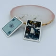 thumbnail image 3 of Tower Earrings for Women - The Tower Tarot Jewelry - Tarot Danglers - Tarot Earrings (The Tower), 3 of 7