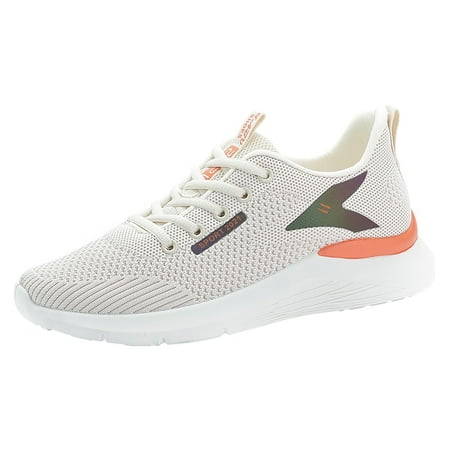 

Casual Shoes for Women Sneaker for Women Mesh Running Shoes Athletic Tennis Walking Breathable Sneakers Fashion Sport Shoes Knit Running Shoes Women Casual Shoes Cloth Beige 40