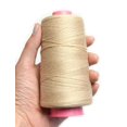 thumbnail image 1 of Luwigs Hilo de tejer beige 100% poliéster para hacer peluca, coser cabello, extensión de cabello, 1 pieza (1 pieza beige), 1 of 5