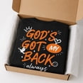 thumbnail image 4 of God's Got My Back Always Graphic Tee – Christian Streetwear Unisex T-Shirt, 4 of 9