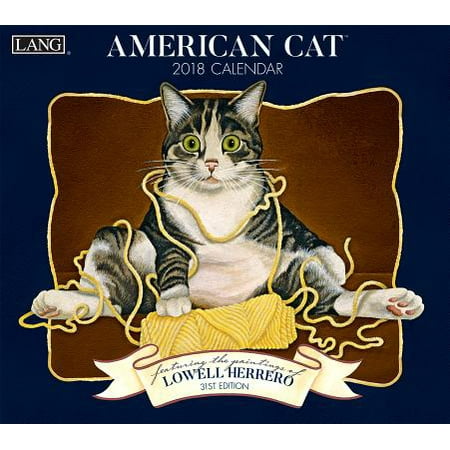 American Cat[[ 2018 Wall Calendar - Walmart.com