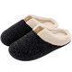 thumbnail image 1 of Zapatilla Viscoelástica Pantuflas Felpa Cálidas Calzado Casa Cómodo Similar A La Lana Unisex, 1 of 9