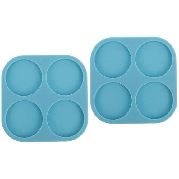 2pcs Creative Circle Round Silicone Mold Resin Epoxy Mold Jewelry Making Resin Mold