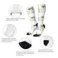 thumbnail image 6 of Fotbe Summer Vacation Scene With Camping Van print Women's Men's Novelty Crew Socks Cotton Socks Knee High Socks for Walking,Running,Nurses,Pregnancy, 6 of 9