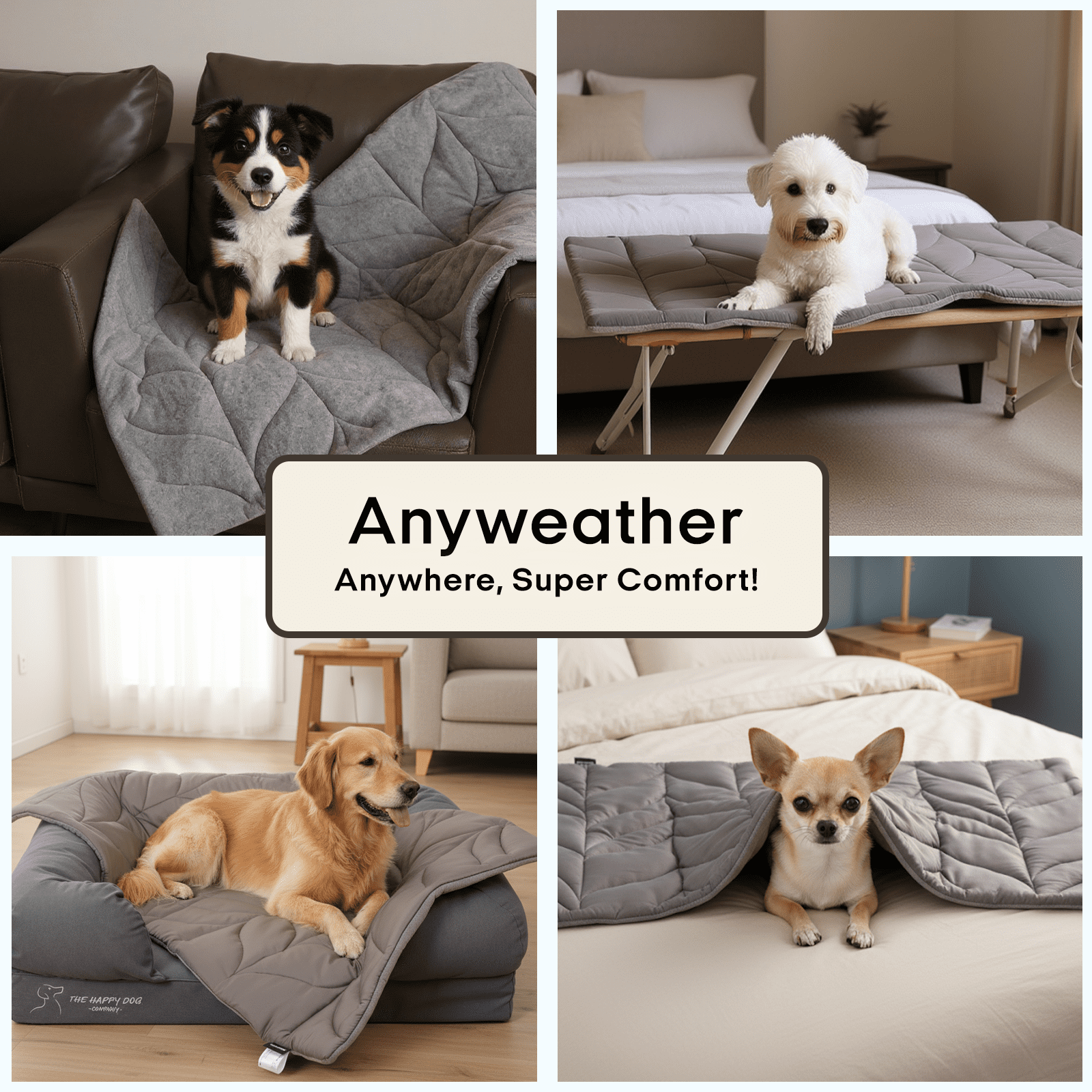 Vagascape Cooling Pet Mat – All-Season Cooling Pad for Dogs & Cats, Washable Crate Bed, Large
