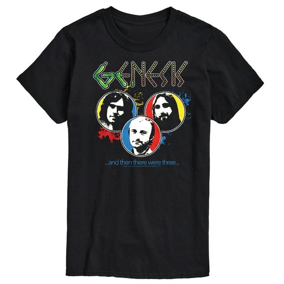 Genesis - And Then There Were Three - Men's Short Sleeve Graphic Tee