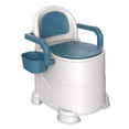 thumbnail image 1 of Portable Toilet with Odor Prevention, Comfortable Seating, Multifunctional Design, High Reliability, Convenient Use for Elderly, Pregnant Women, Adults, 1 of 7