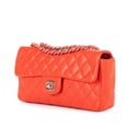 thumbnail image 2 of Pre-Owned Chanel Red East West Perforated Flap Shoulder Bag, 2 of 10