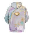 thumbnail image 3 of Golden Marble Art Print 3d Sweatshirts Hoodie Fashion Casual Personality Men's Women Street Hoodie Pullovers Long Sleeve Comfortable Top, 3 of 6