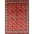 thumbnail image 1 of Ahgly Company Machine Washable Indoor Rectangle Industrial Modern Red Area Rugs, 3' x 5', 1 of 7