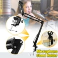 thumbnail image 2 of Suspension de Microphone Support Réglable pour Microphone de Bureau, 2 of 10