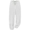 thumbnail image 4 of HUJlwoi Women's Fuzzy Fleece Pajamas Sets Sherpa Loungewear Long Sleeve Warm Hoodies Pants Pj Sets 2 Piece Cozy Plush Sleepwear, 4 of 6