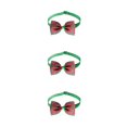 thumbnail image 1 of sweethay Collares para perros Pajarita Collar a cuadros ajustable Accesorios para mascotas Decoración Hebilla Regalos Cachorros Gatos Navidad Type1 NO1, 1 of 6