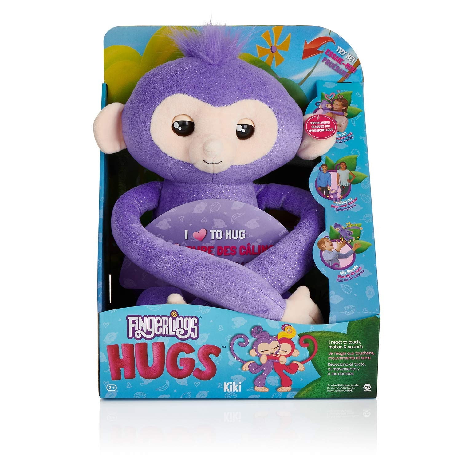 fingerlings hugs purple monkey