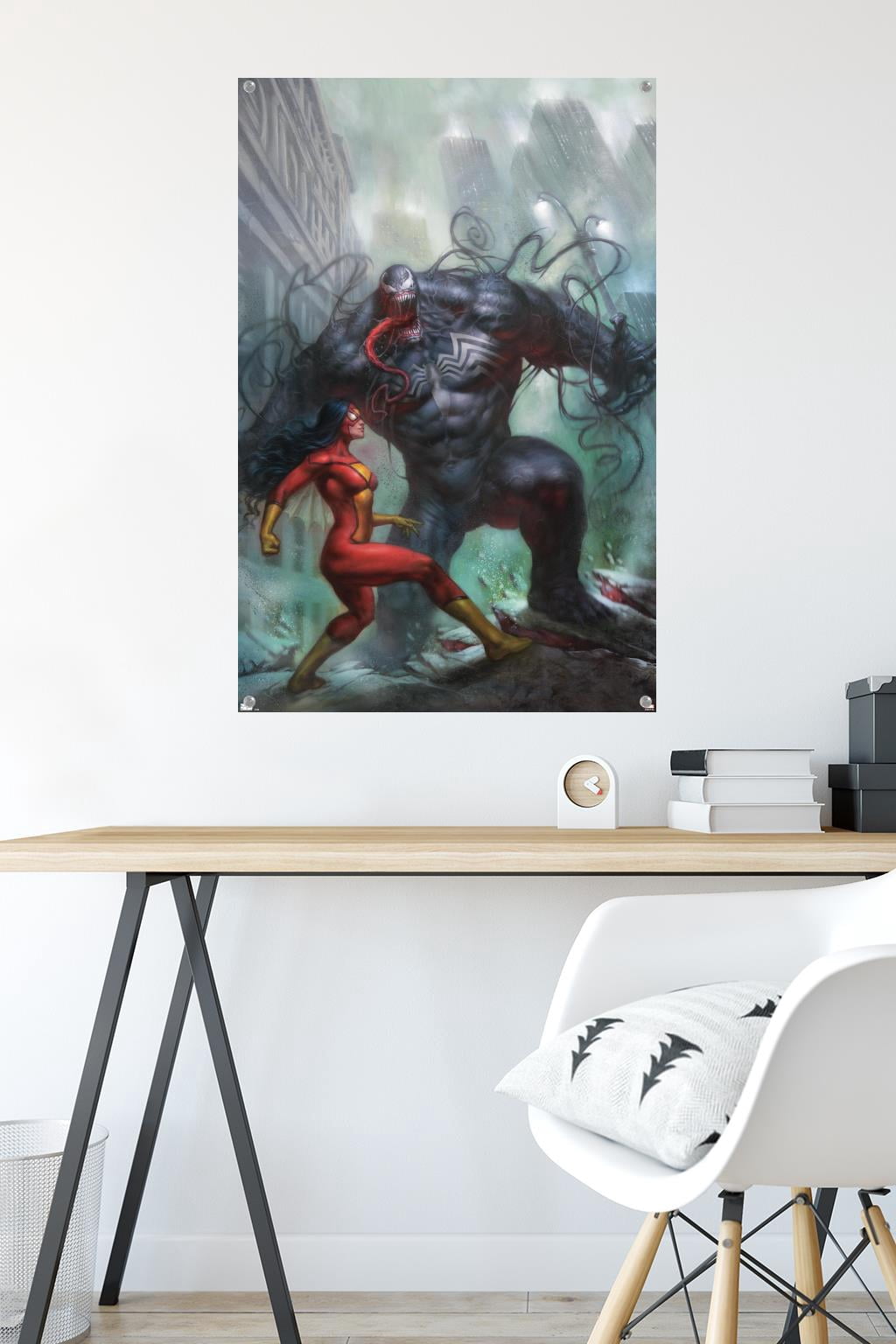 Marvel Comics - Spider-Woman - Venom #161 Wall Poster with Pushpins, 22.375" x 34"