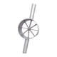 thumbnail image 5 of Divisor de bambú, divisor de tubos de bambú, herramienta manual portátil, herramienta para partir bambú, para jardineros, artesanos, patio trasero, Plata 8 cortes, 5 of 8