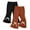 F11-Brown, variant on Baby Girls Pants Leggings Solid Color Baby Girl Leggings Stretchy Soft Knit Pants Toddler Bottoms Everyday Casual Wear 9-12 Months