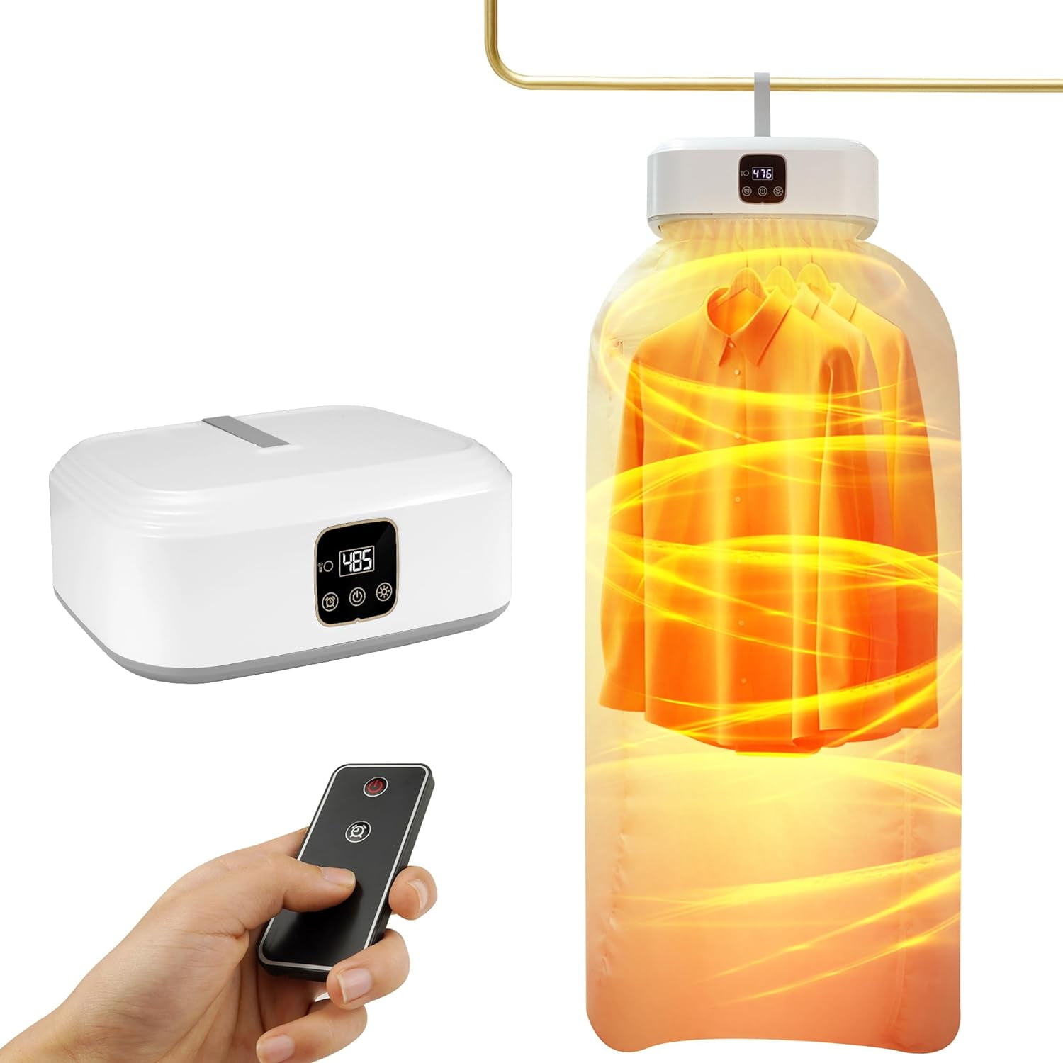 Portable Clothes Dryer - Mini Portable Dryer Machine for Laundry Apartments and Travelling, Hotel Room