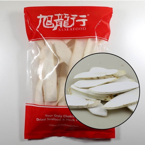 XLSEAFOOD Premium Unsculptured Dry Yam slice 227g 0.5lb旭龙行生晒淮山片0.5磅