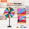 thumbnail image 3 of STAWAY Prix Tournant 36 Pouces - 18 Emplacements Personnalisables, Rotation Fluide, Jeu Portable pour Fêtes, Salons Professionnels et Carnavals - Amusement Excitant et Installation Facile, 3 of 9