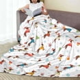 thumbnail image 6 of Salouo winter Snowflake Dachshund Print Bed Blankets,Flannel Blanket Comfortable Air Conditioning Blanket Lightweight Blanket for Sofa Bed Travel & Couch -40"x30", 6 of 8